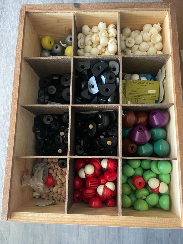 Vintage Ealing CPK Atomic Models Set - Chemie Bouwdoos, Ophalen, Gebruikt