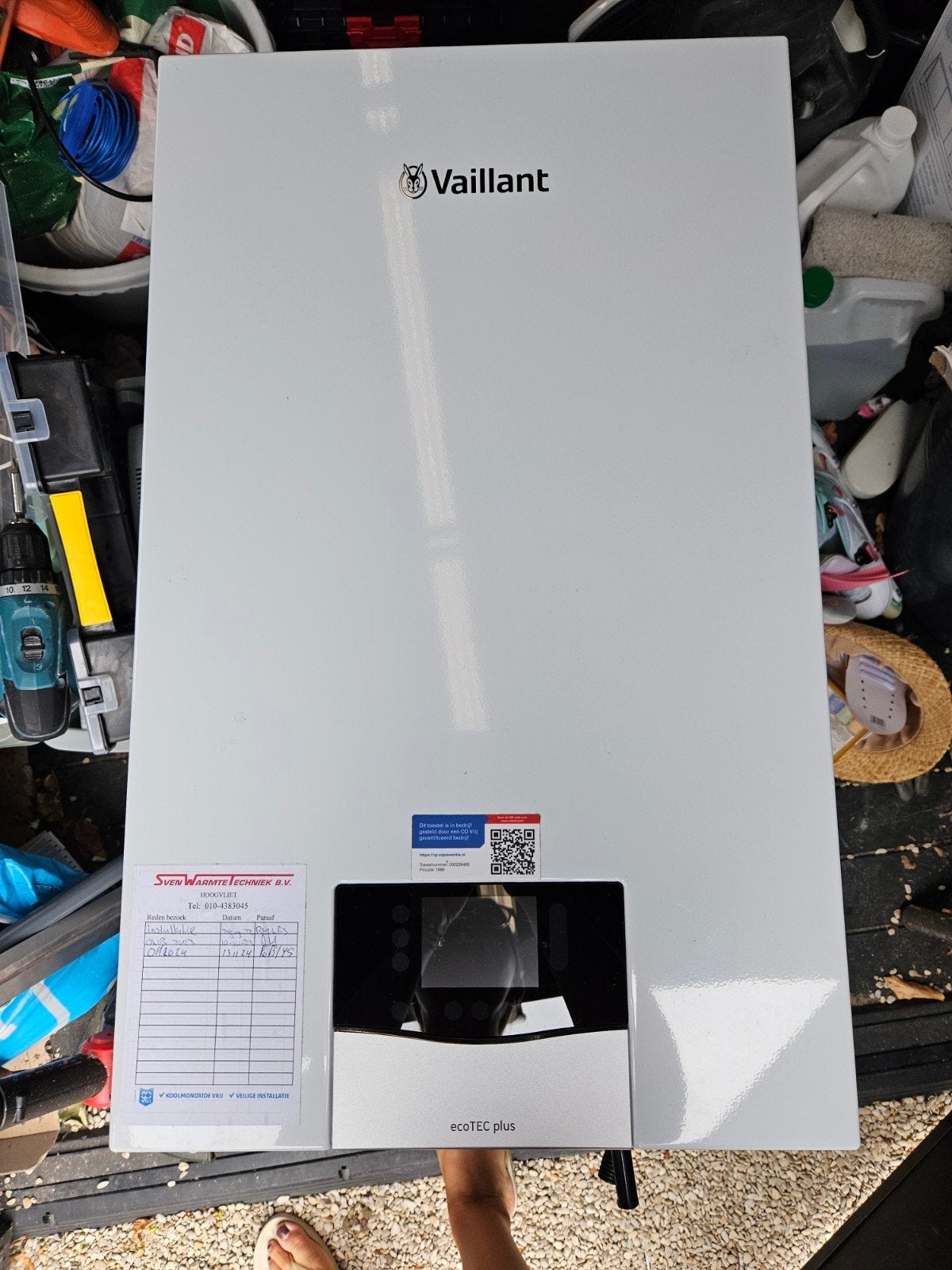 Vaillant ecoTEC plus VHR 25/32CS/1-5 (N-NL) R1 CV-ketel, Ophalen, Hoog rendement (Hr), Cv-ketel of Combi-ketel, Zo goed als nieuw