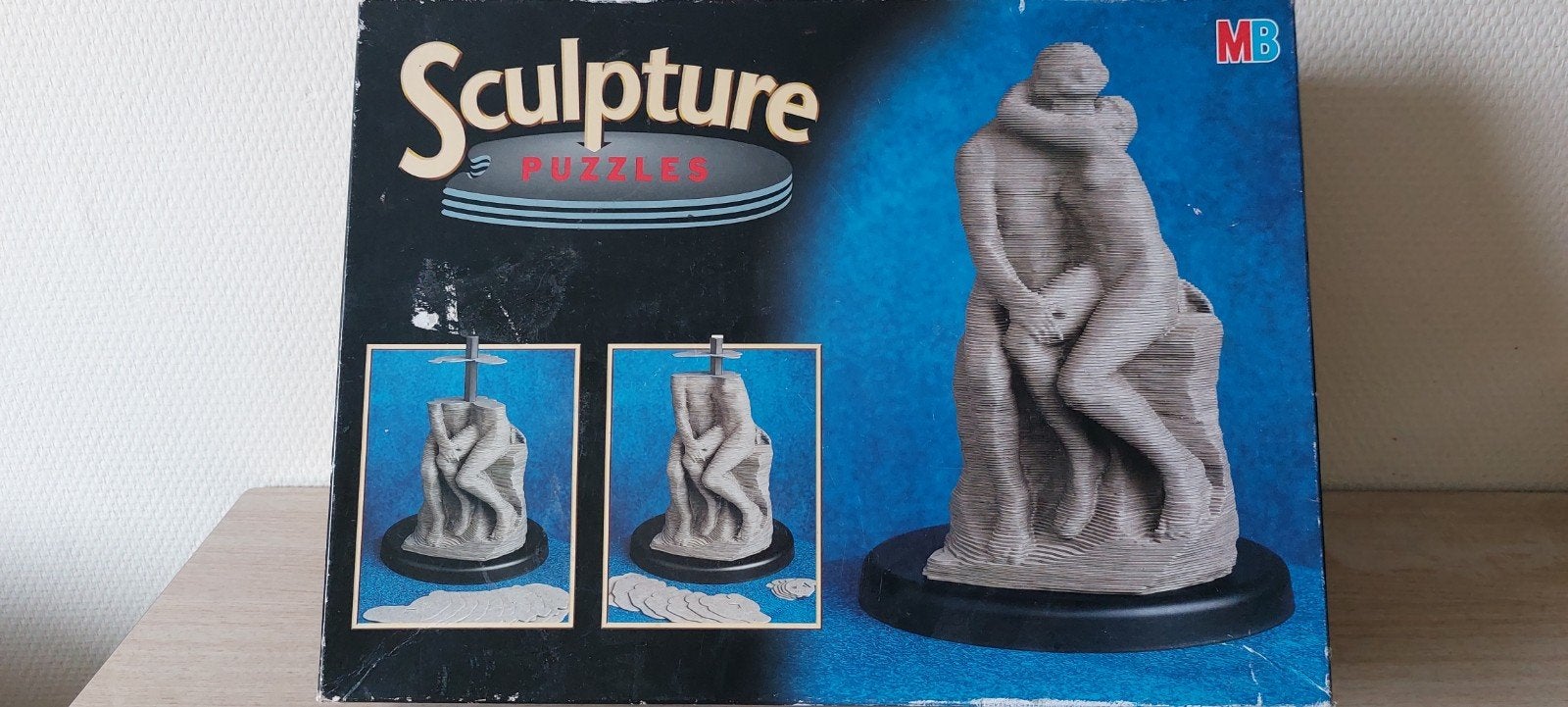 sculpture puzzel de Kus, Ophalen of Verzenden, 500 t/m 1500 stukjes, Zo goed als nieuw