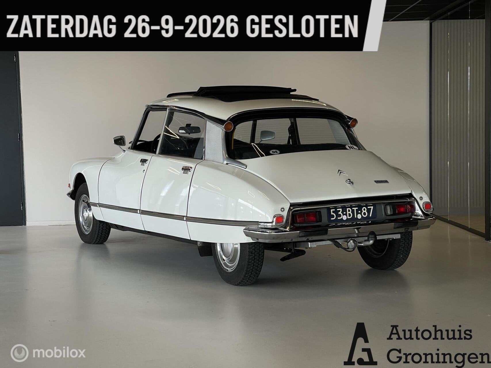 Citroën DS D Special | Schuifdak | Belastingvrij | Consigna, Auto's, Voorwielaandrijving, Zwart, 4 cilinders, DS