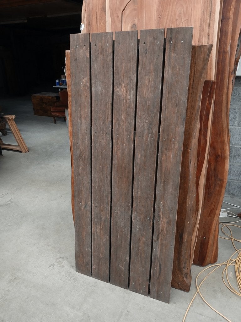 Massieve bamboe deur / decoratief wandpaneel 170  75 cm, Ophalen, Minder dan 80 cm, Binnendeur, Minder dan 200 cm