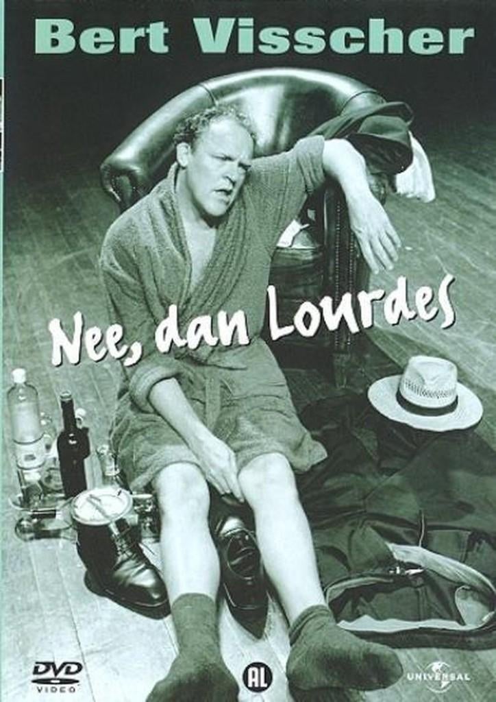 DVD Bert Visscher - Nee, dan Lourdes 5050582296945 (G), Alle leeftijden, Ophalen of Verzenden, Gebruikt, Stand-up of Theatershow