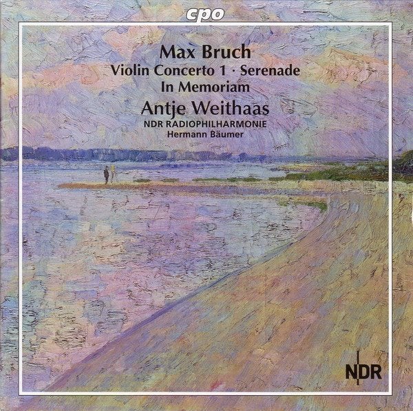 BRUCH Violin concerto 1 CD WEITHAAS BÄUMER CPO NIEUWSTAAT, Ophalen of Verzenden, Romantiek, Zo goed als nieuw, Orkest of Ballet