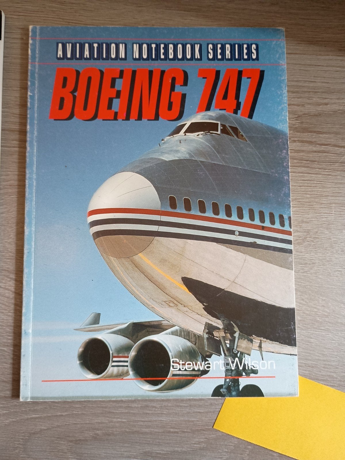Boeing 747 boek, Verzamelen, Luchtvaart en Vliegtuigspotten, Ophalen of Verzenden, Zo goed als nieuw, Boek of Tijdschrift