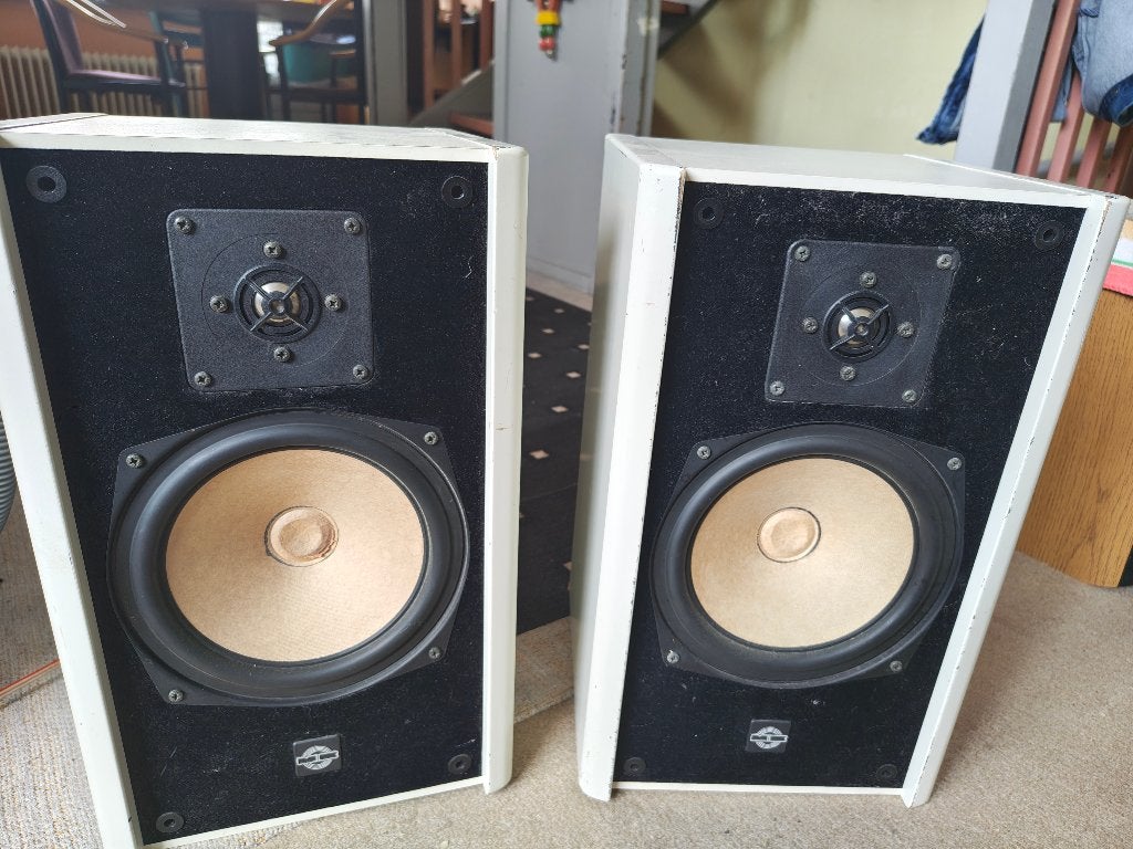MB Quart 280 2-weg stereo speaker, Stereo speakers, Gebruikt, 60 tot 120 watt, Ophalen