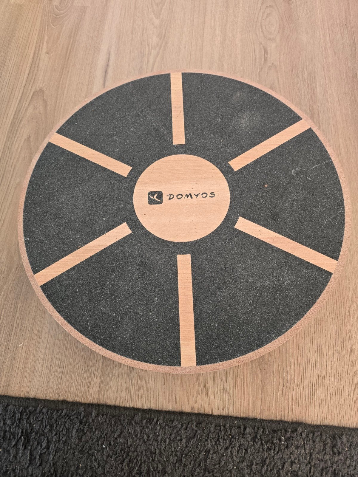 Houten Balance Board - Domyos, Ophalen of Verzenden, Zo goed als nieuw, Buik, Balansbord