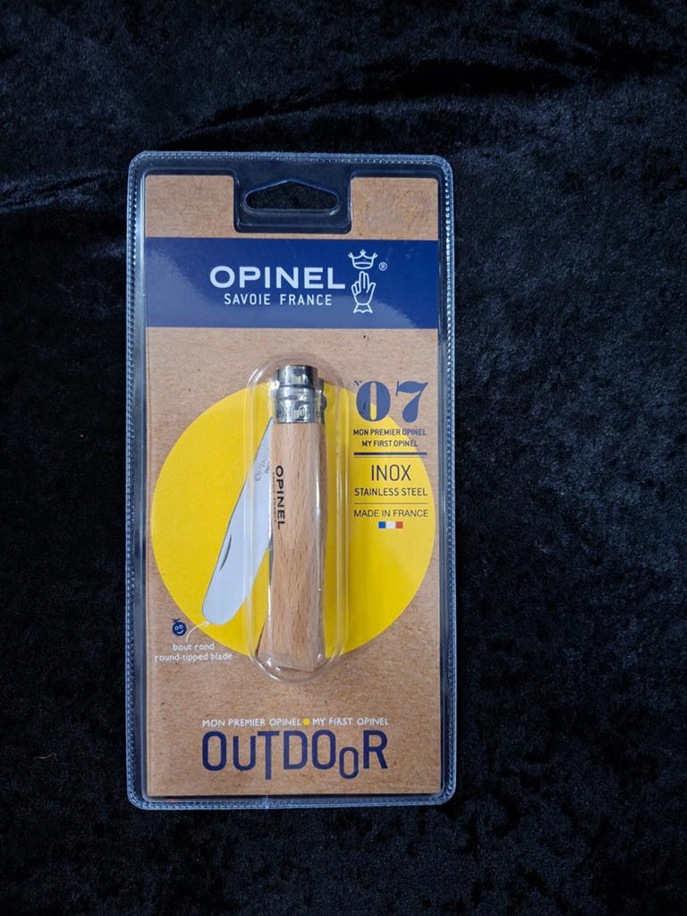 Opinel Mes No. 07 Inox RVS - Nieuw in verpakking, Haven 49, Geasluis@planet.nl, Nieuw, Ophalen of Verzenden