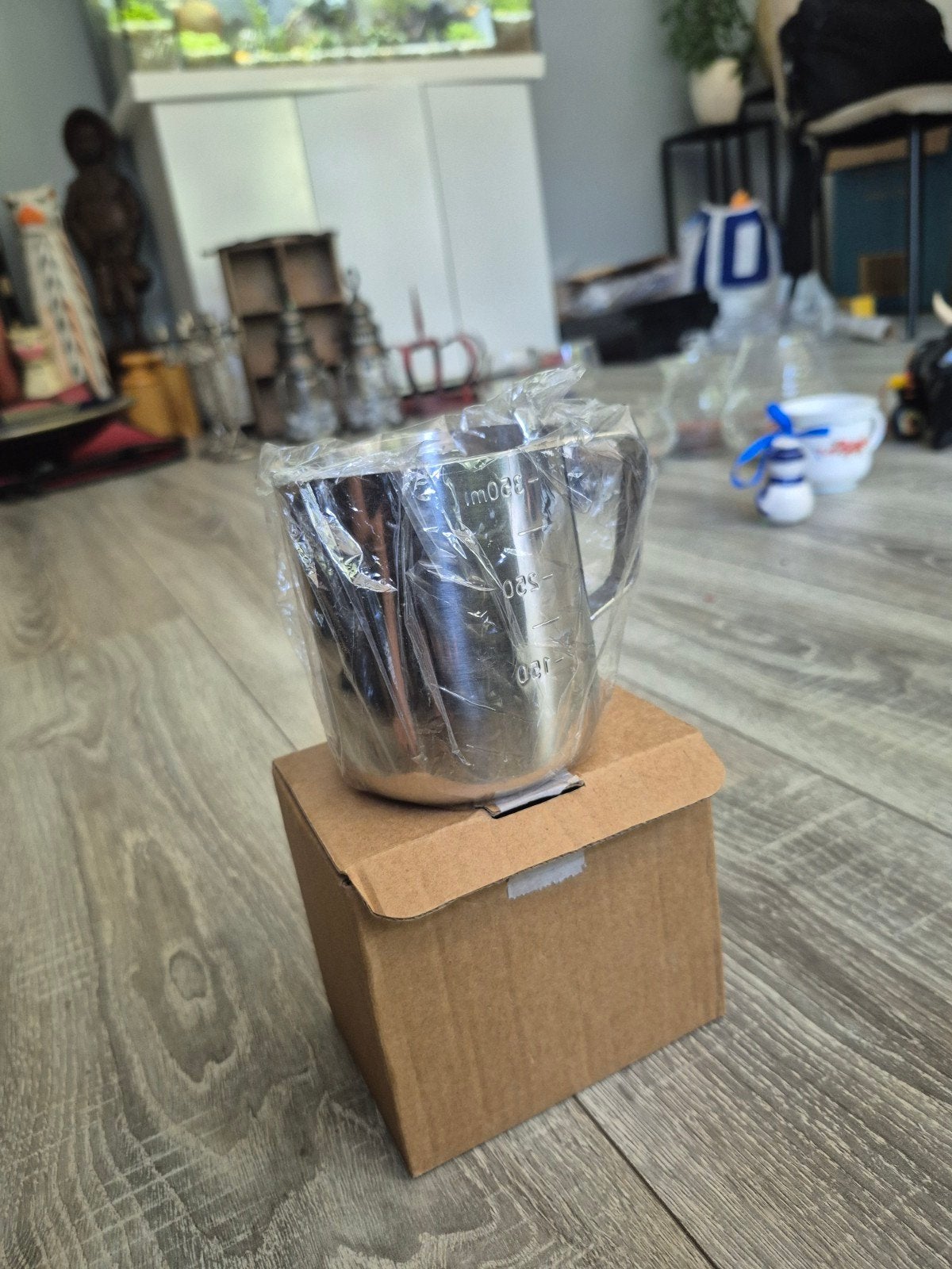 RVS Maatbeker 350ml - Nieuw in verpakking, Overige typen, Ophalen of Verzenden, Metaal, Overige merken