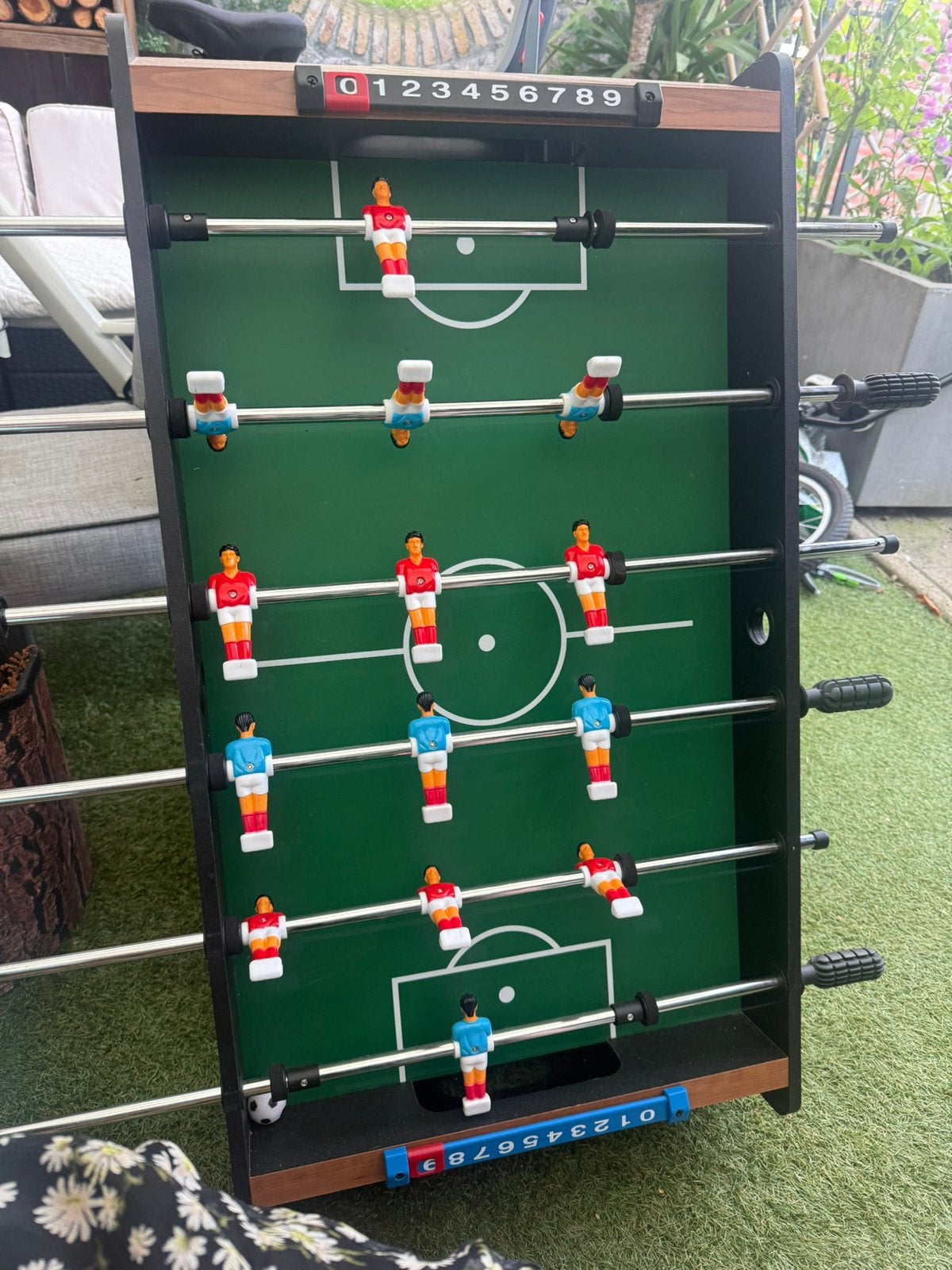 Voetbaltafel, Ophalen, Zo goed als nieuw