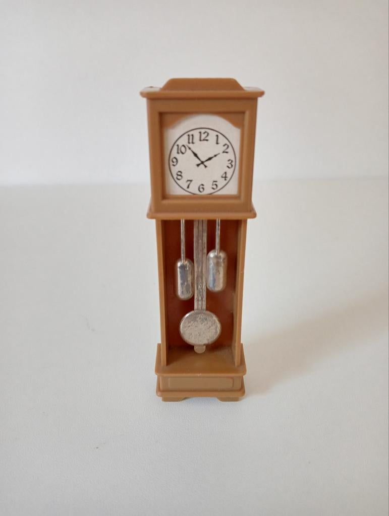 Miniatuur staande klok - Poppenhuis accessoire, Ophalen of Verzenden
