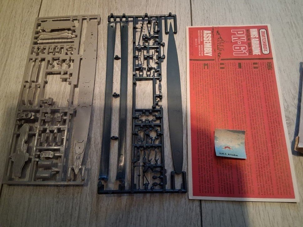 Matchbox bouwdoosje, Hobby en Vrije tijd, Modelbouw | Boten en Schepen, Ophalen of Verzenden, Gebruikt, 1:200 of kleiner, Overige merken
