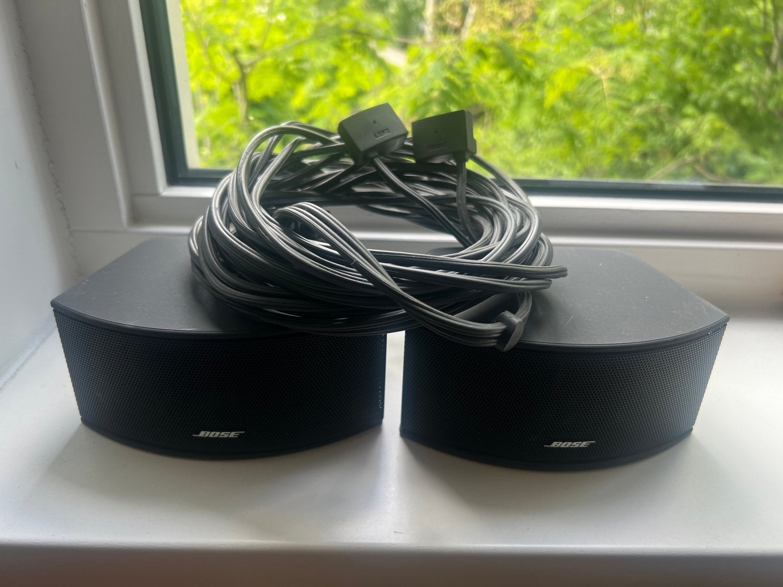 Bose Gemstone speakers met kabels, Ophalen of Verzenden, Zo goed als nieuw
