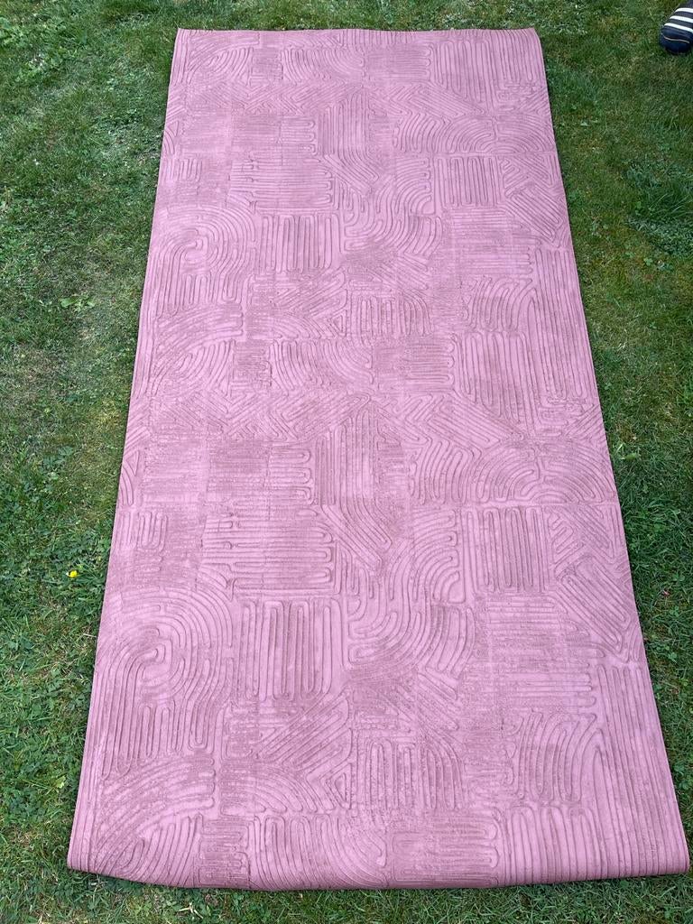 Arte Tali Tamba Behang Burgundy 1.00 x 2.10 m, Huis en Inrichting, Stoffering | Behang, Ophalen of Verzenden, Minder dan 10 m²