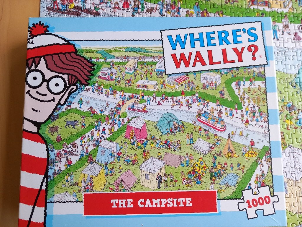 legpuzzel : Waar is Wally - 1000 stukjes, Ophalen, 500 t/m 1500 stukjes, Zo goed als nieuw, Legpuzzel