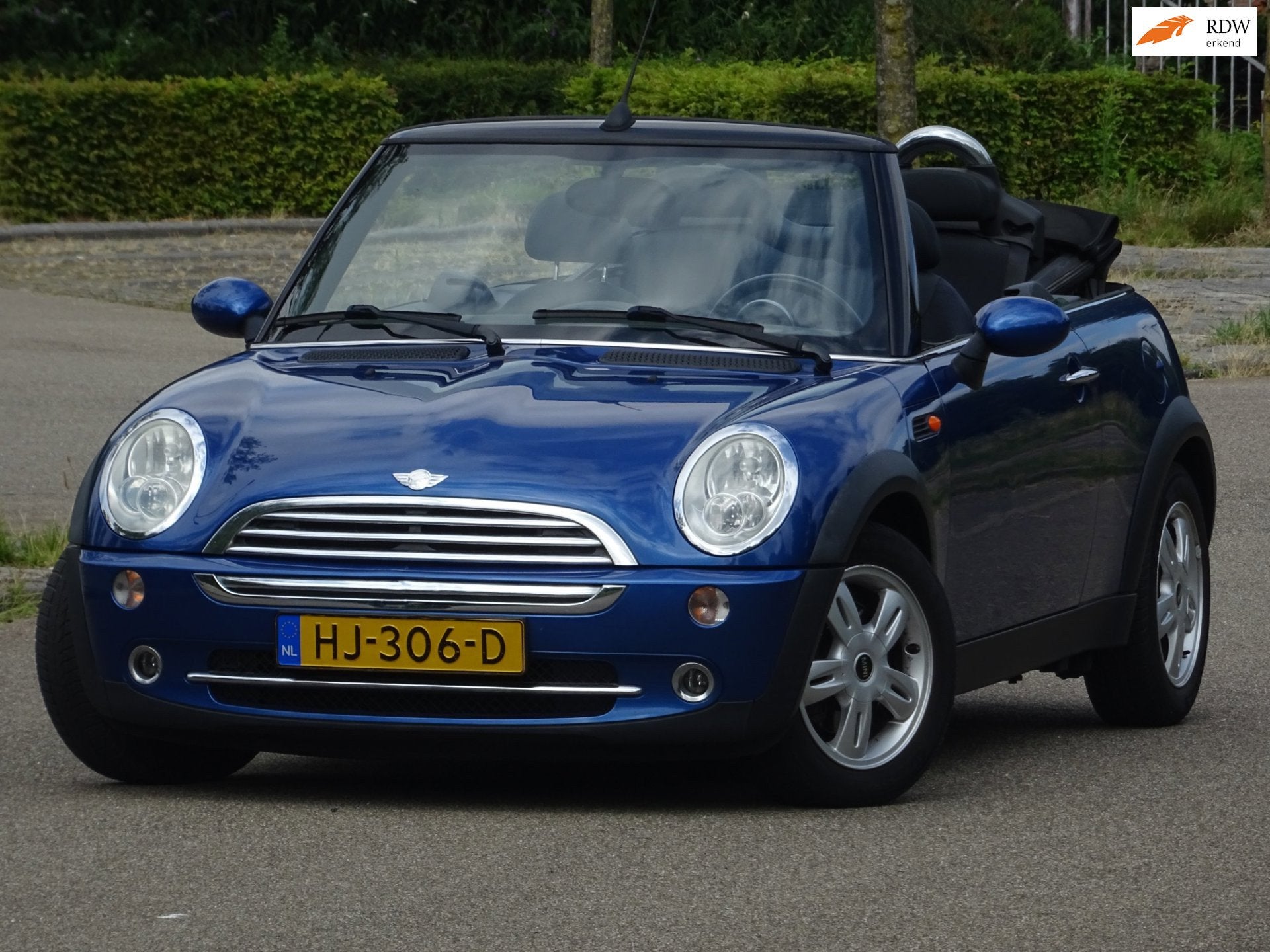 Mini Cabrio 1.6 Cooper CABRIO BJ2007 115DKM AIRCO/PDC/APK, Auto's, Mini, Voorwielaandrijving, Gebruikt, 4 cilinders, Cabriolet