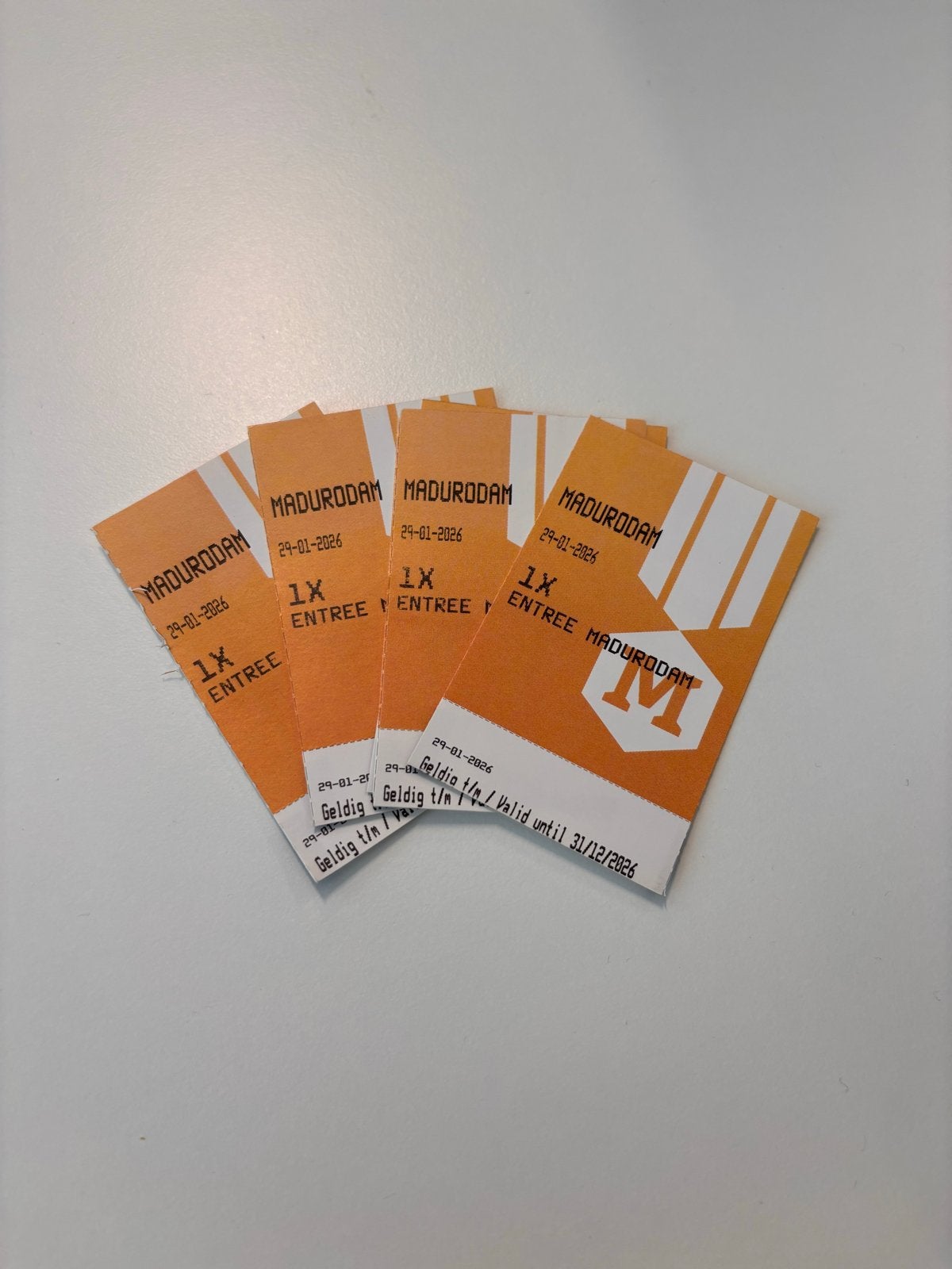 Madurodam - Vier kaartjes, Drie personen of meer, Ticket of Toegangskaart