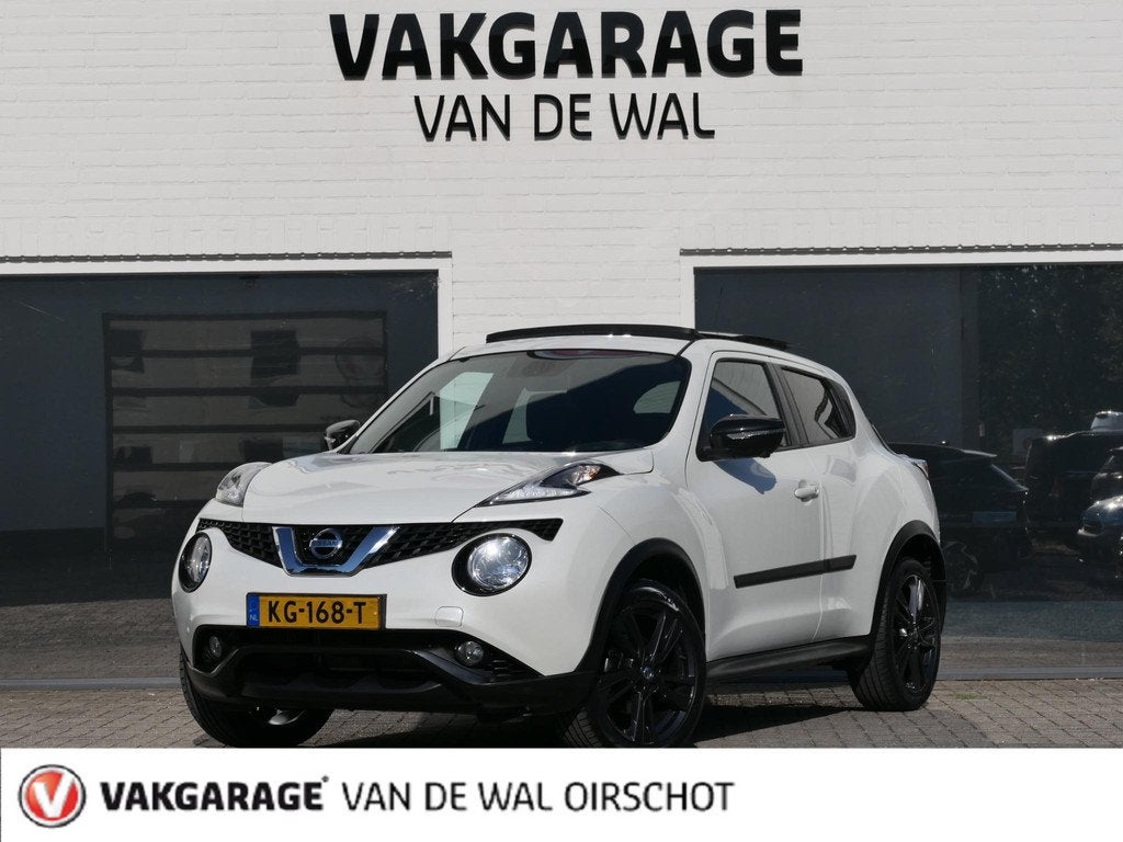 Nissan Juke 1.2 DIG-T S/S Tekna | Panoramadak | 360°-camera, Auto's, Nissan, Bedrijf, Te koop, Juke, 360° camera, ABS, Airbags