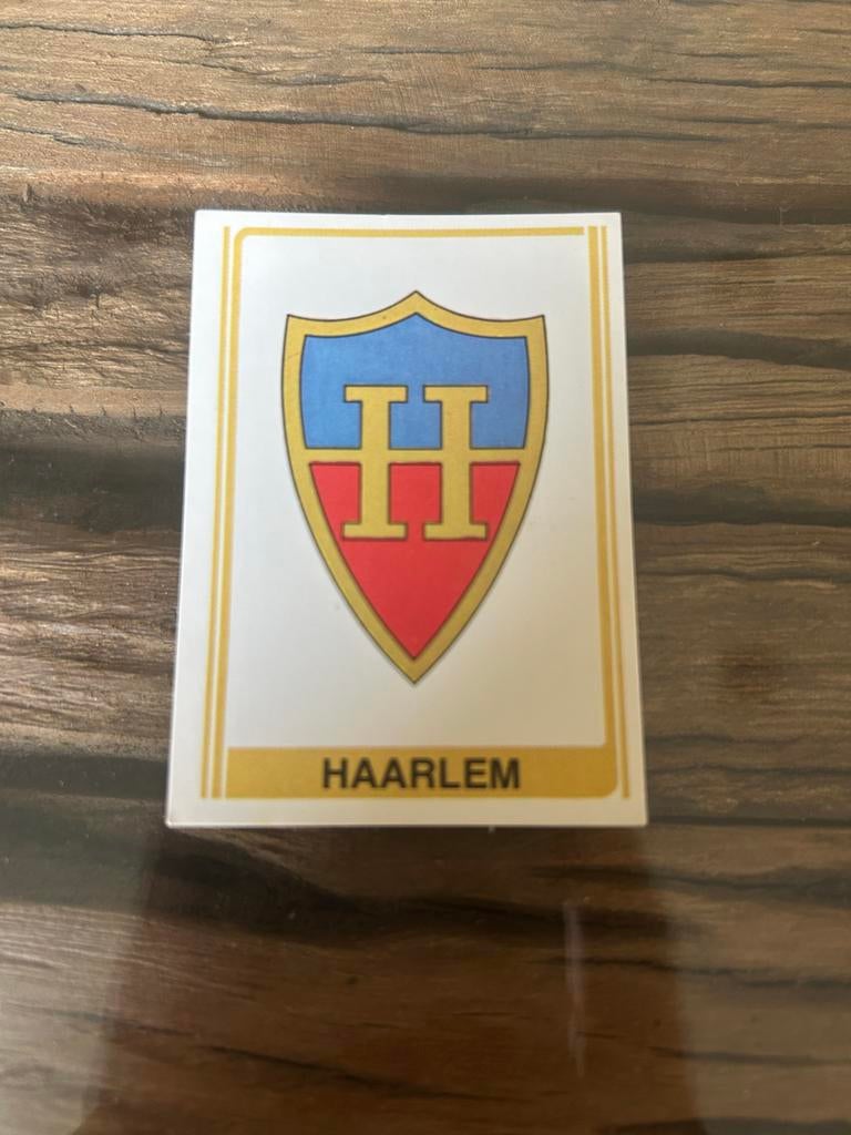 Panini Voetbal 79 Plaatje Haarlem #91, Ophalen of Verzenden, Zo goed als nieuw, Sticker
