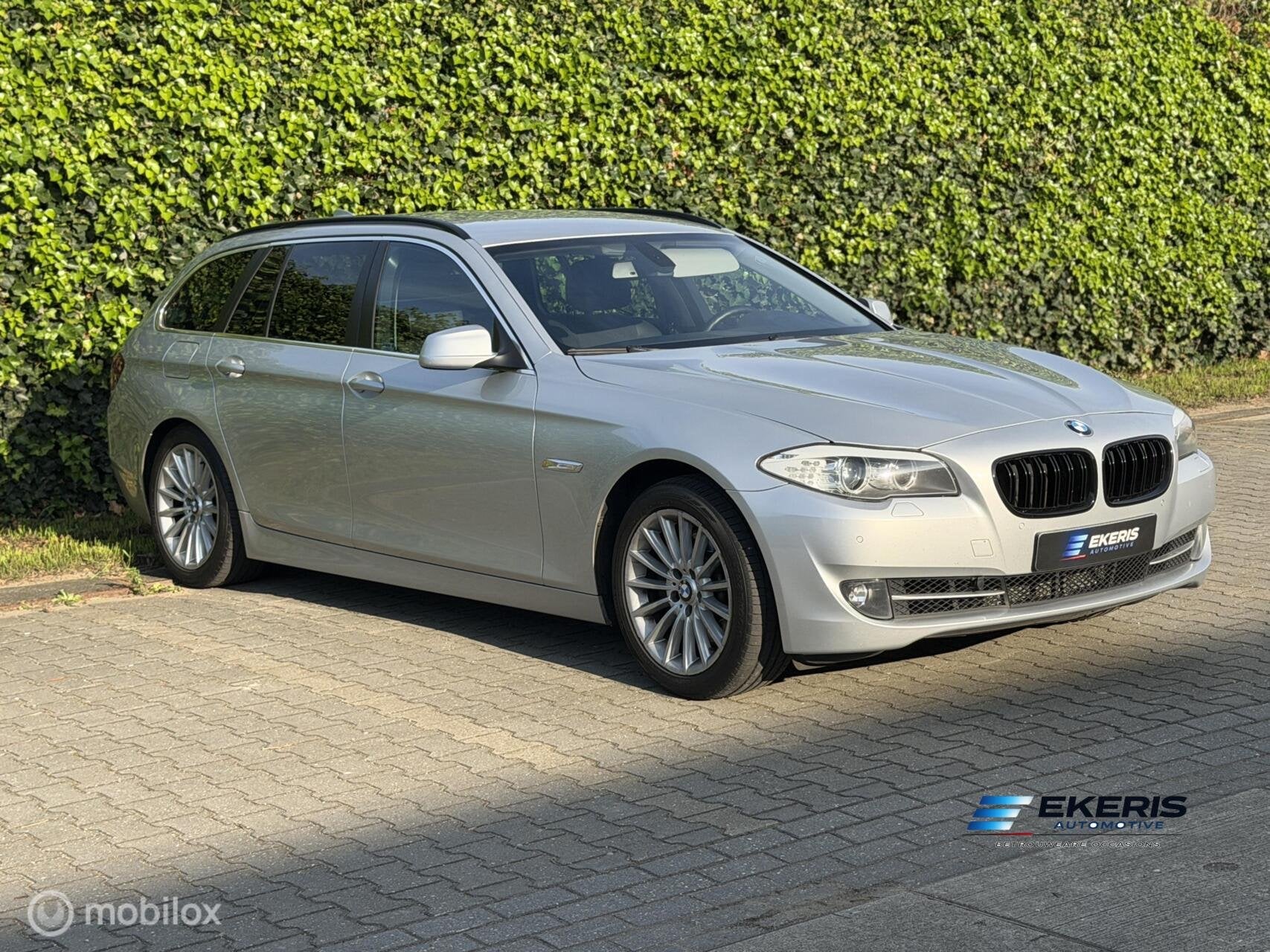 BMW 528i Touring High Executive | 245PK | Leder | Navi, Automaat, Euro 5, Gebruikt, 2000 kg