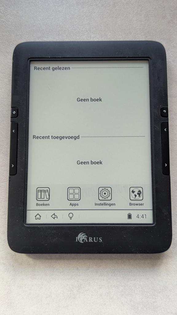 Icarus ereader in goede staat, Computers en Software, E-readers, Touchscreen, Ophalen of Verzenden