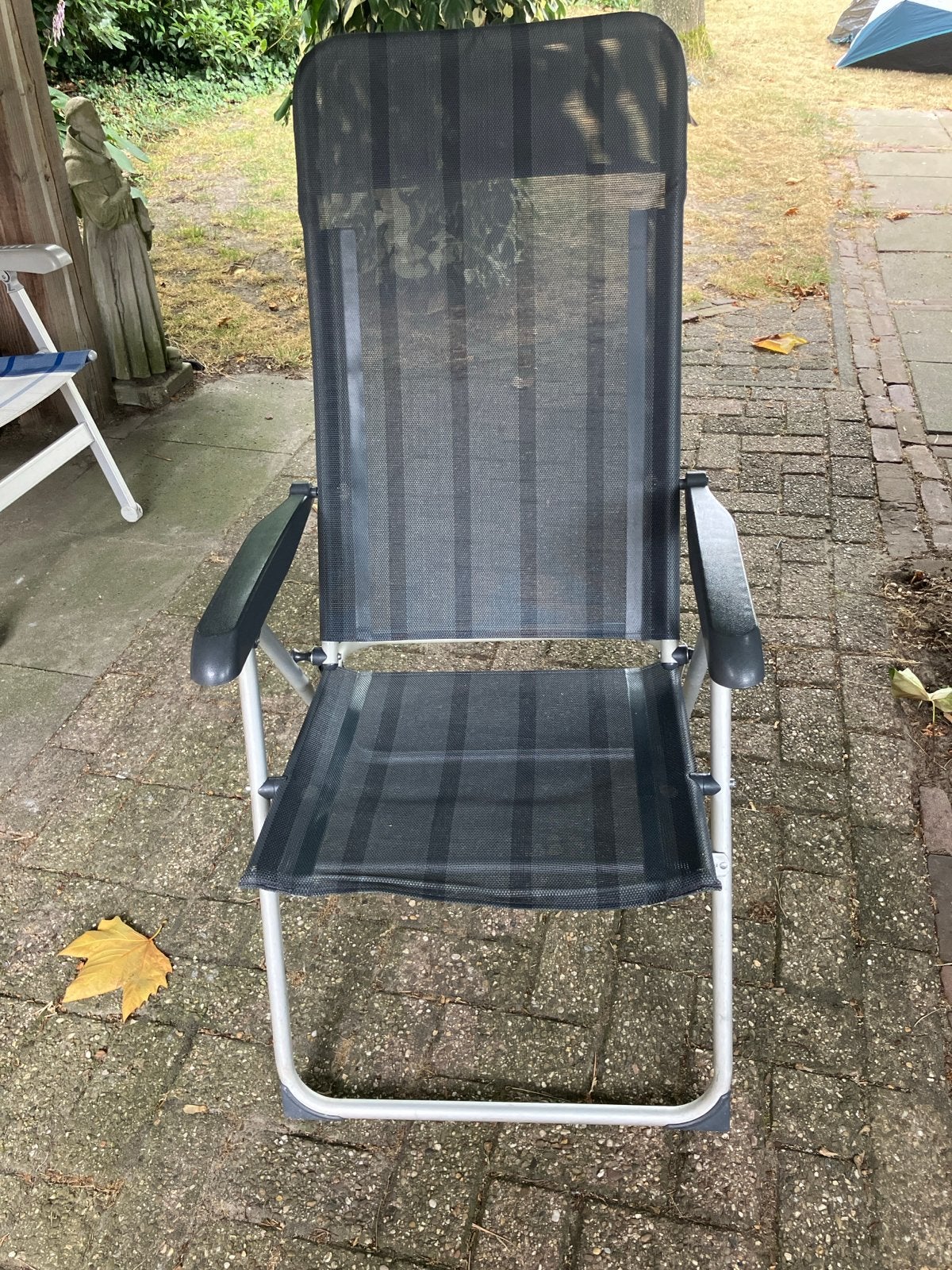 Human Nature verstelbare campingstoel, Tuin en Terras, Tuinstoelen, Gebruikt, Aluminium, Inklapbaar, Ophalen of Verzenden