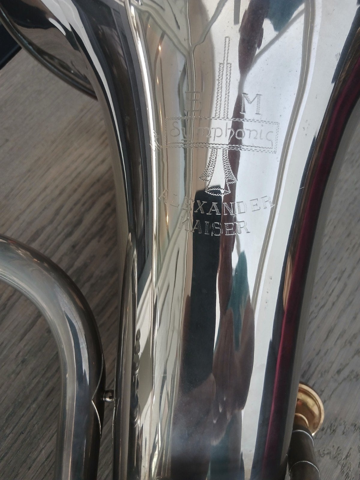 tuba, Muziek en Instrumenten, Blaasinstrumenten | Saxofoons, Ophalen, Gebruikt, Tenor