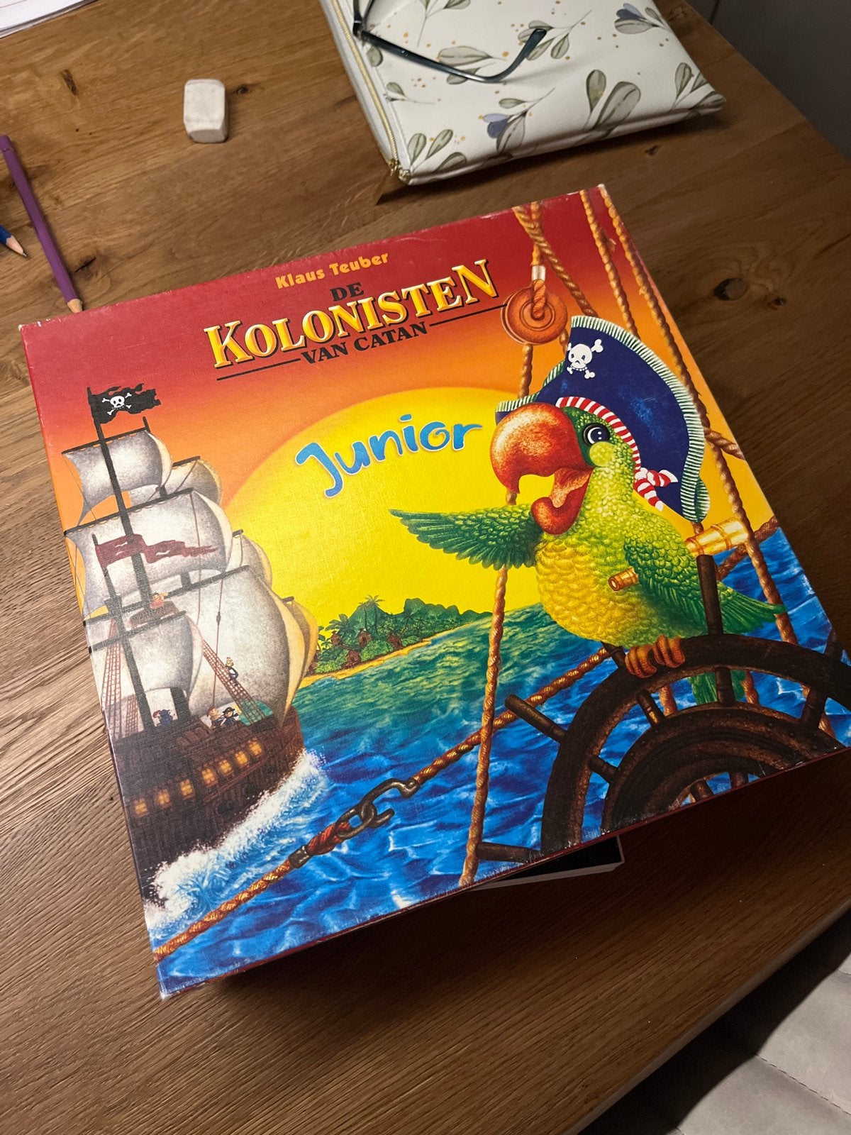 De Kolonisten van Catan Junior - Bordspel, Hobby en Vrije tijd, Gezelschapsspellen | Bordspellen, Drie of vier spelers, Ophalen of Verzenden