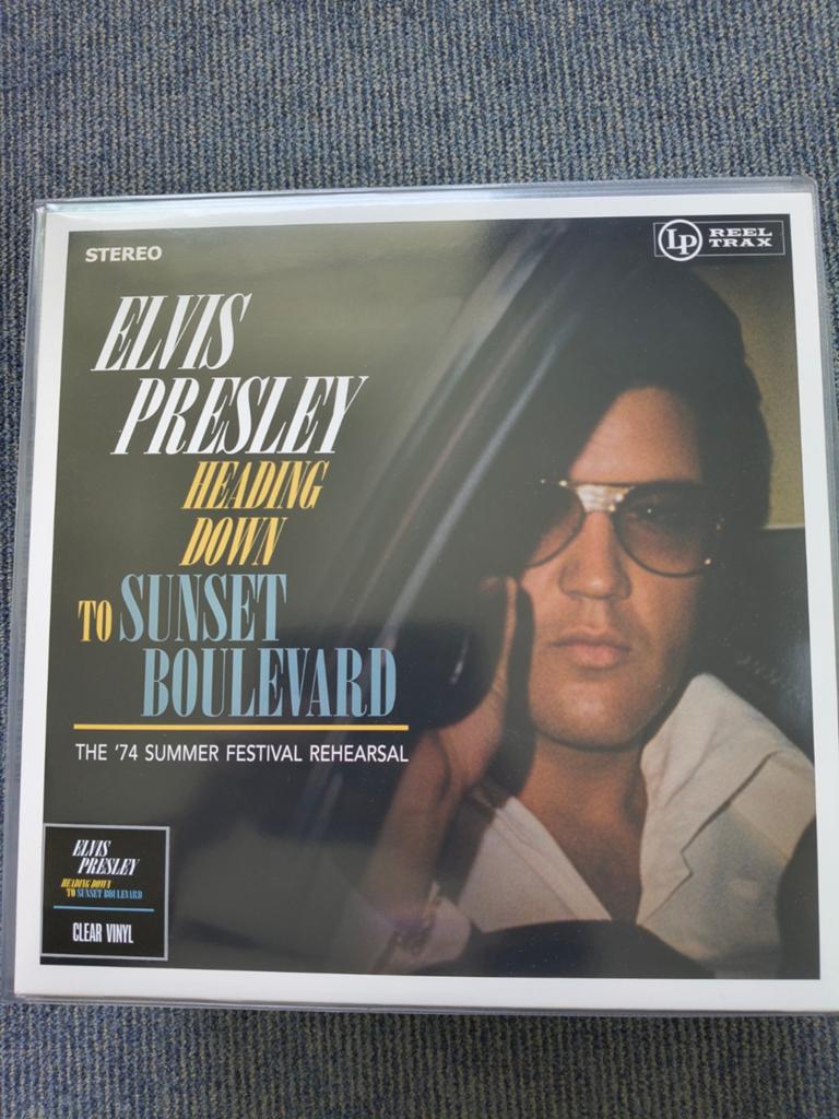 Elvis Presley heading down to sunset boulevard 2lp, Ophalen of Verzenden, Zo goed als nieuw, 12 inch