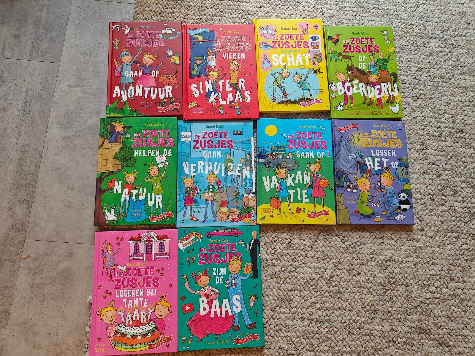 De Zoete Zusjes Boeken - Grote Collectie (10 stuks), Ophalen of Verzenden, Gelezen, Hanneke de Zoete, Fictie algemeen
