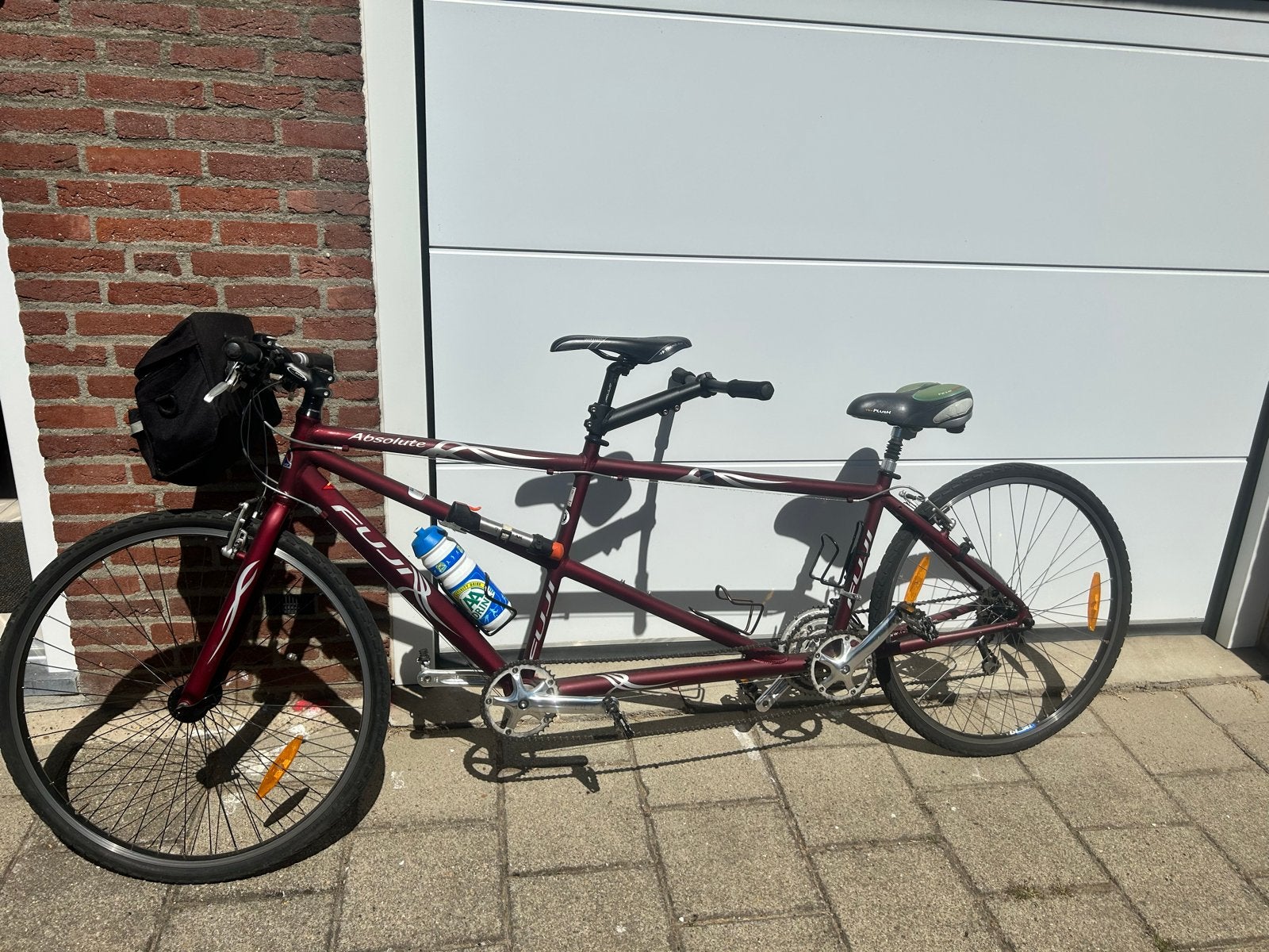 Fuji Absolute Tandemfiets - Perfect voor duo-avonturen, Ophalen, Gebruikt, Velgrem, 51 tot 55 cm