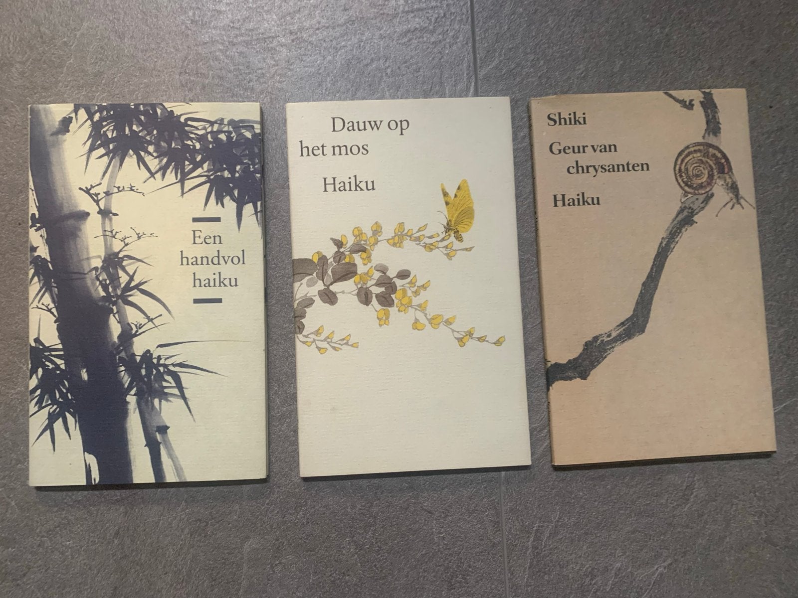 Haiku bundels het mos, Ophalen of Verzenden, Zo goed als nieuw, Meerdere auteurs