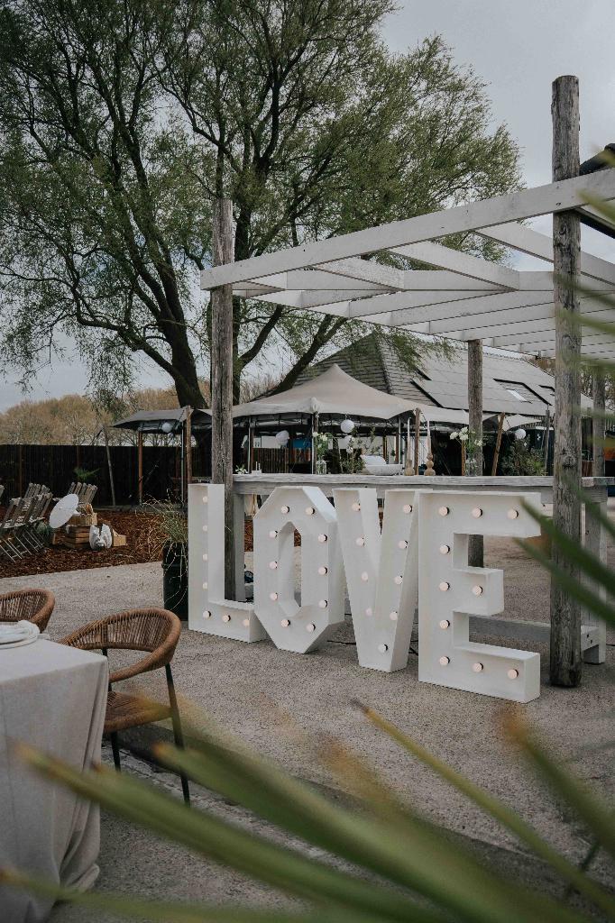 Lichtletters/loveletters/marquee letters te huur, Ophalen of Verzenden, Zo goed als nieuw, Geboorte of Huwelijk