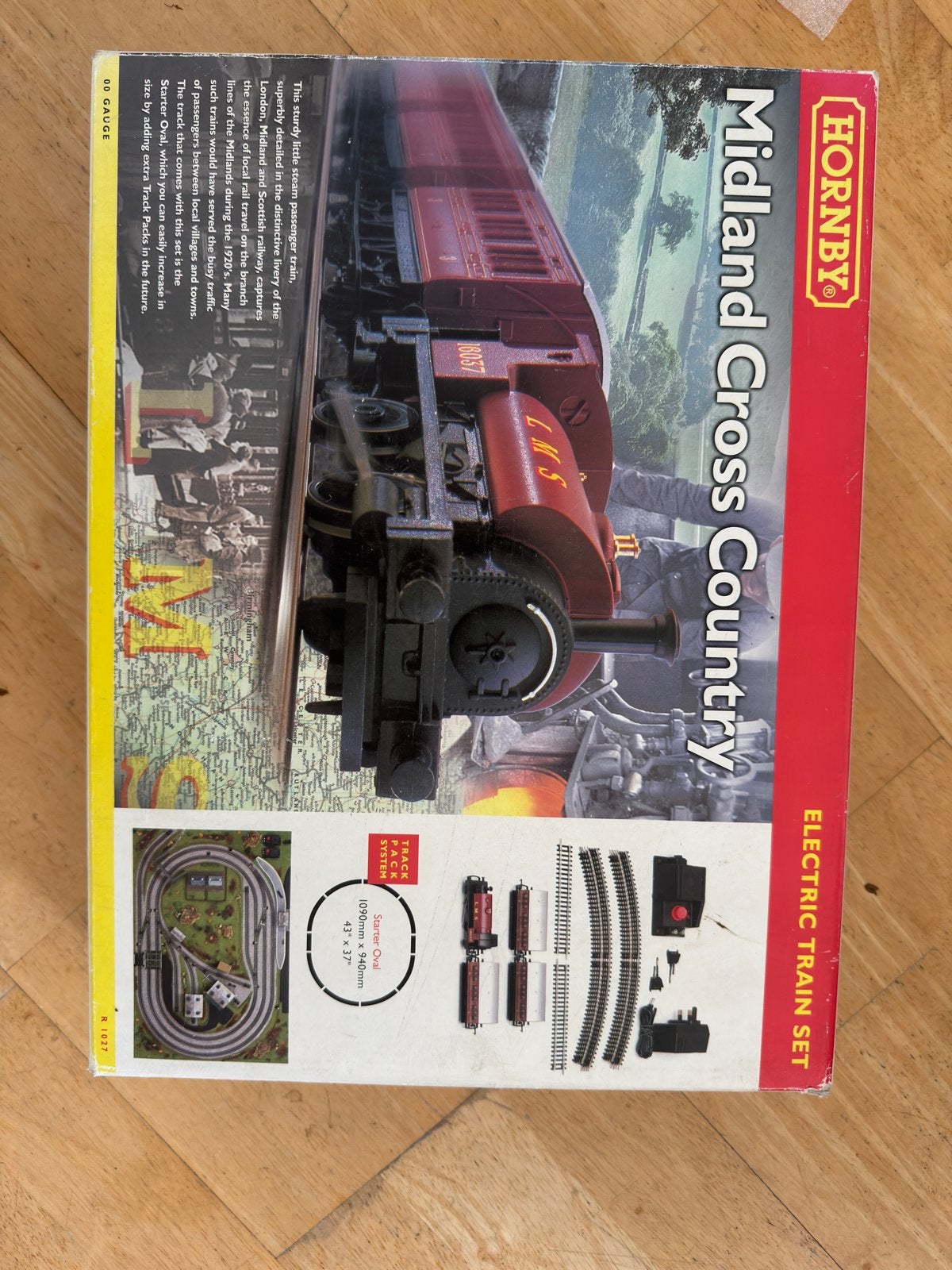 Hornby Startset Midland Cross County | 1/76 modelspoor 00, Overige merken, Treinset, Gelijkstroom, Ophalen of Verzenden