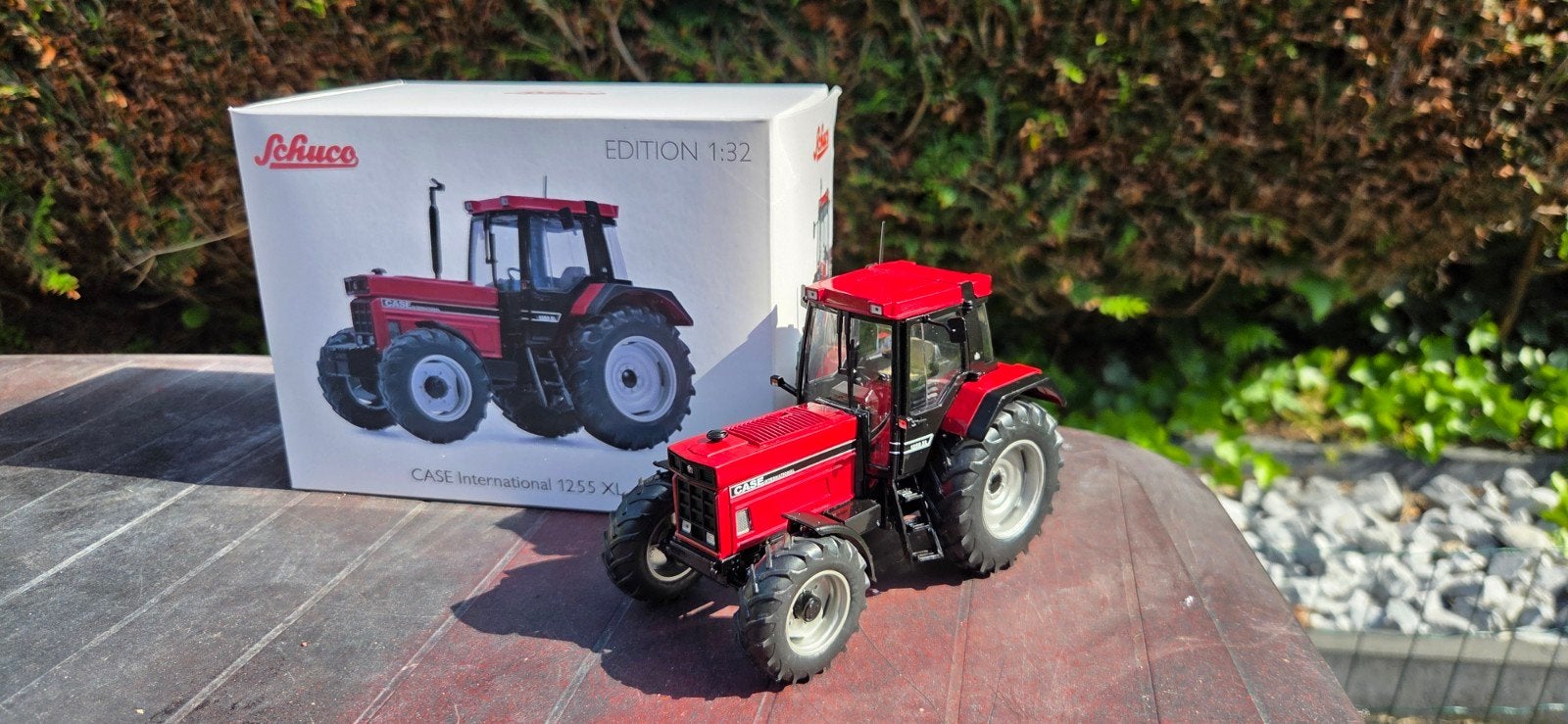 Case International 1255 van Schuco schaal 1/32, Ophalen of Verzenden, Zo goed als nieuw, Tractor of Landbouw