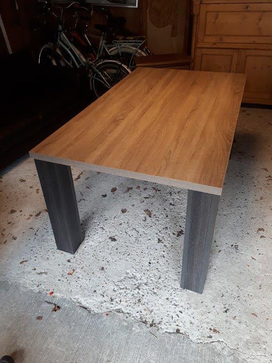 Eetkamertafel, Huis en Inrichting, Tafels | Eettafels, Gebruikt, 50 tot 100 cm, 150 tot 200 cm, Vijf personen of meer, Rechthoekig