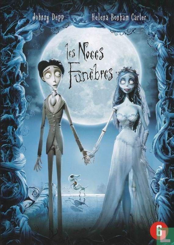 Les noces funèbres (Tim Burton en Mike Johnson), Cd's en Dvd's, Vanaf 6 jaar, Ophalen of Verzenden, Zo goed als nieuw, Overige soorten