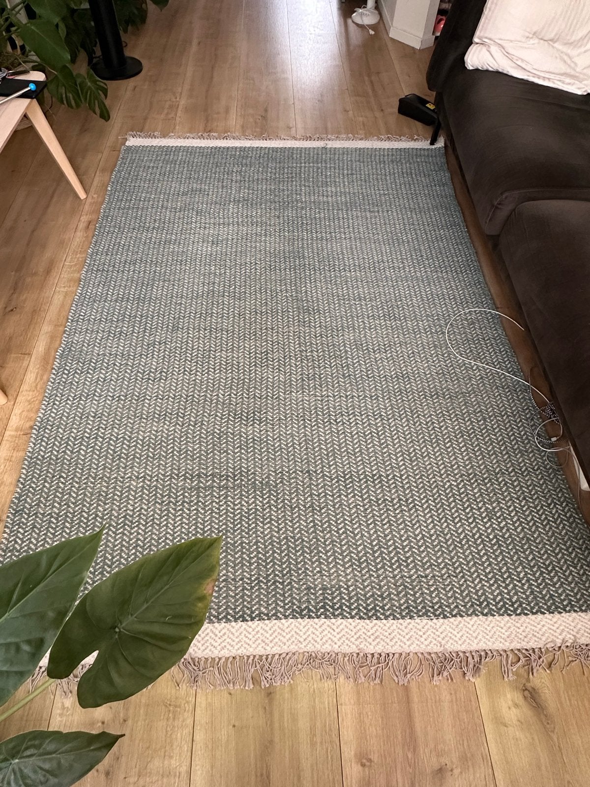 Benuta mint vloerkleed 160x230cm met antislip, 150 tot 200 cm, 200 cm of meer, Ophalen of Verzenden, Zo goed als nieuw