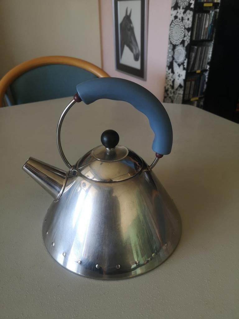 Designed Water koker Alessi, Witgoed en Apparatuur, 2 liter of meer, Ophalen of Verzenden, Gebruikt