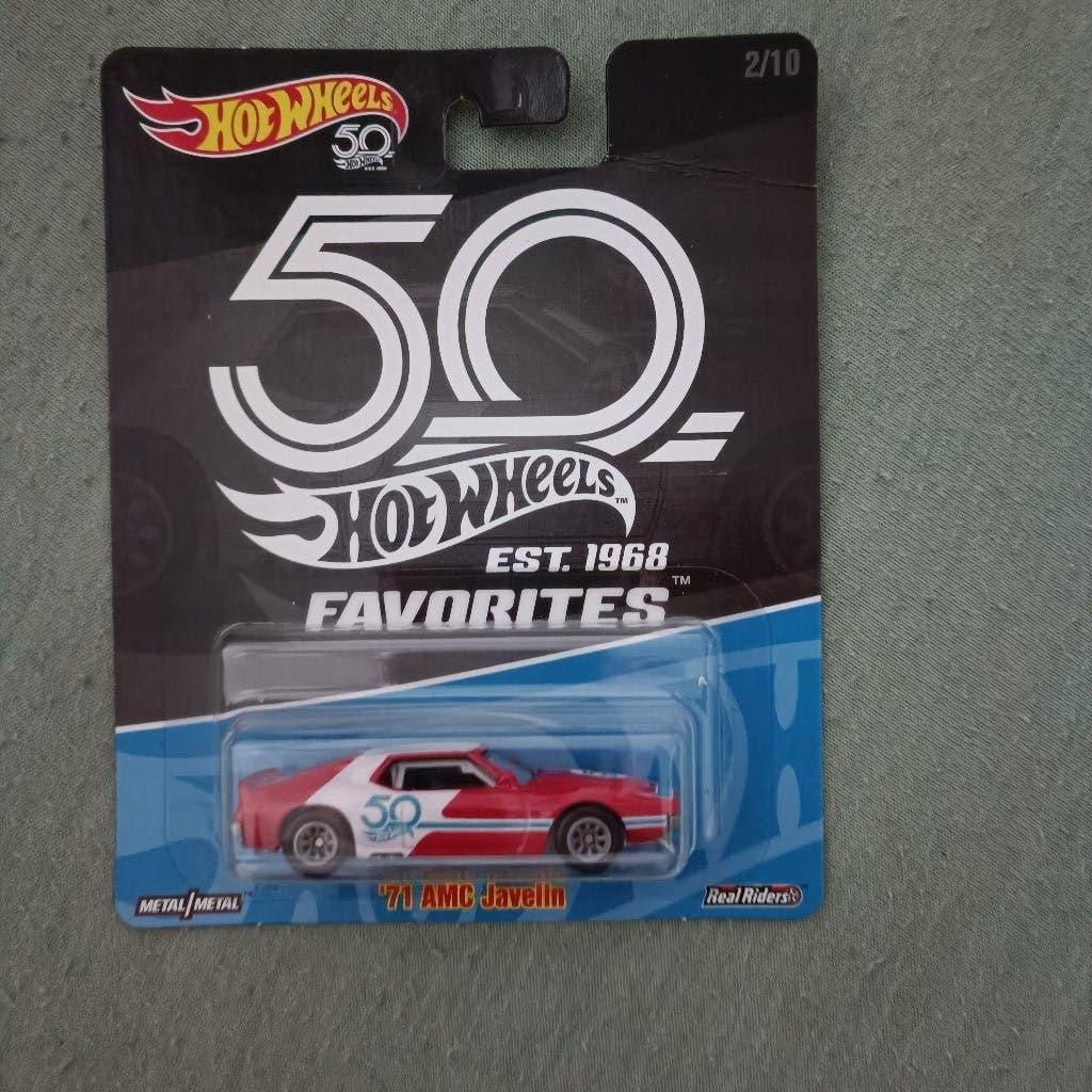 Hot Wheels 71 AMC JAVELIN 50th Anniversary Favorites, Ophalen of Verzenden, Nieuw, Auto