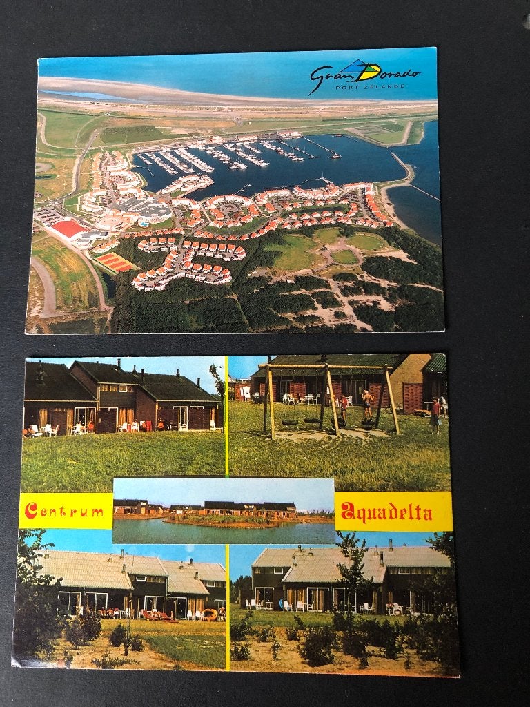 Ansichtkaarten D gelopen recreatieparken, Ophalen of Verzenden, 1980 tot heden, Gelopen, Zeeland