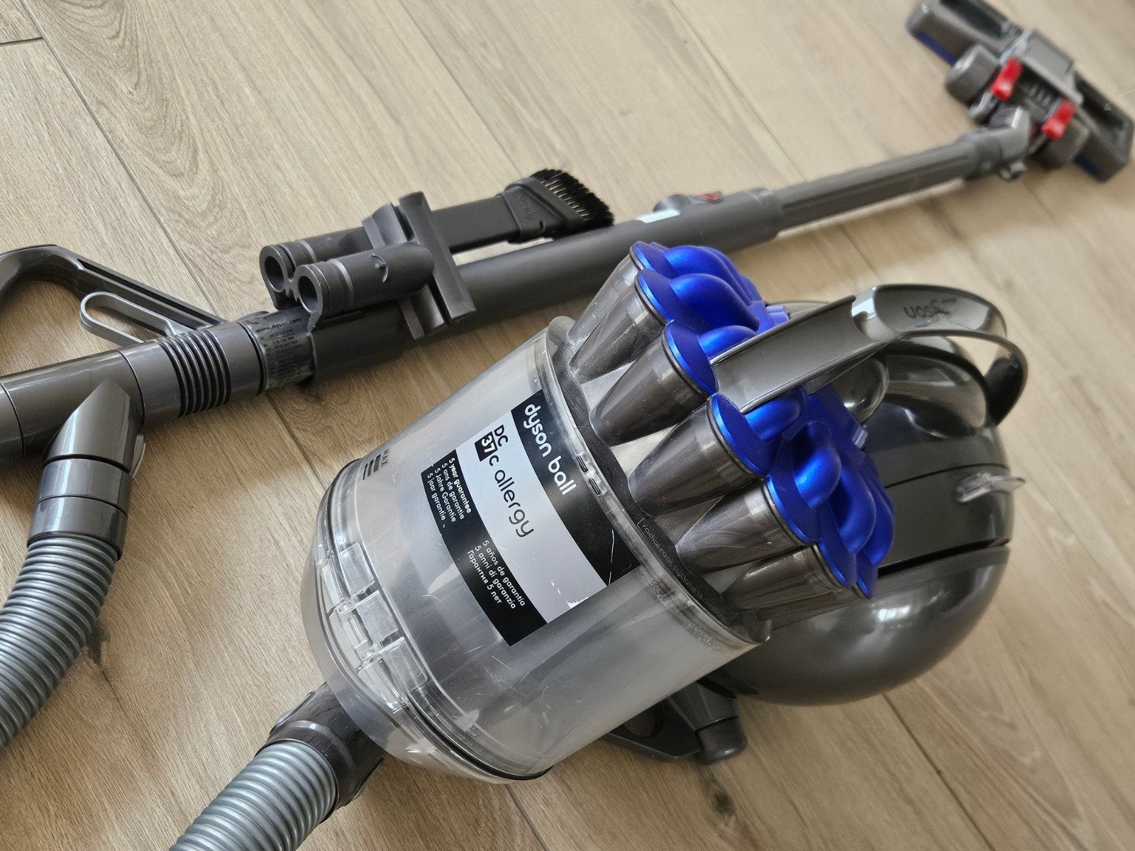 Dyson Stofzuiger DC37c Allergy, Ophalen, Gebruikt, Dyson, Minder dan 1200 watt