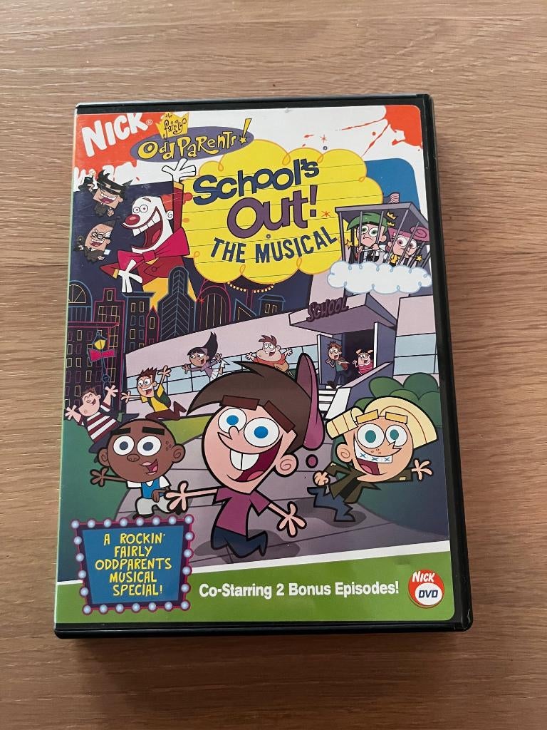 Fairly Odd Parents School's Out The Musical Import Regio 1, Cd's en Dvd's, Dvd's | Tekenfilms en Animatie, Alle leeftijden, Ophalen of Verzenden