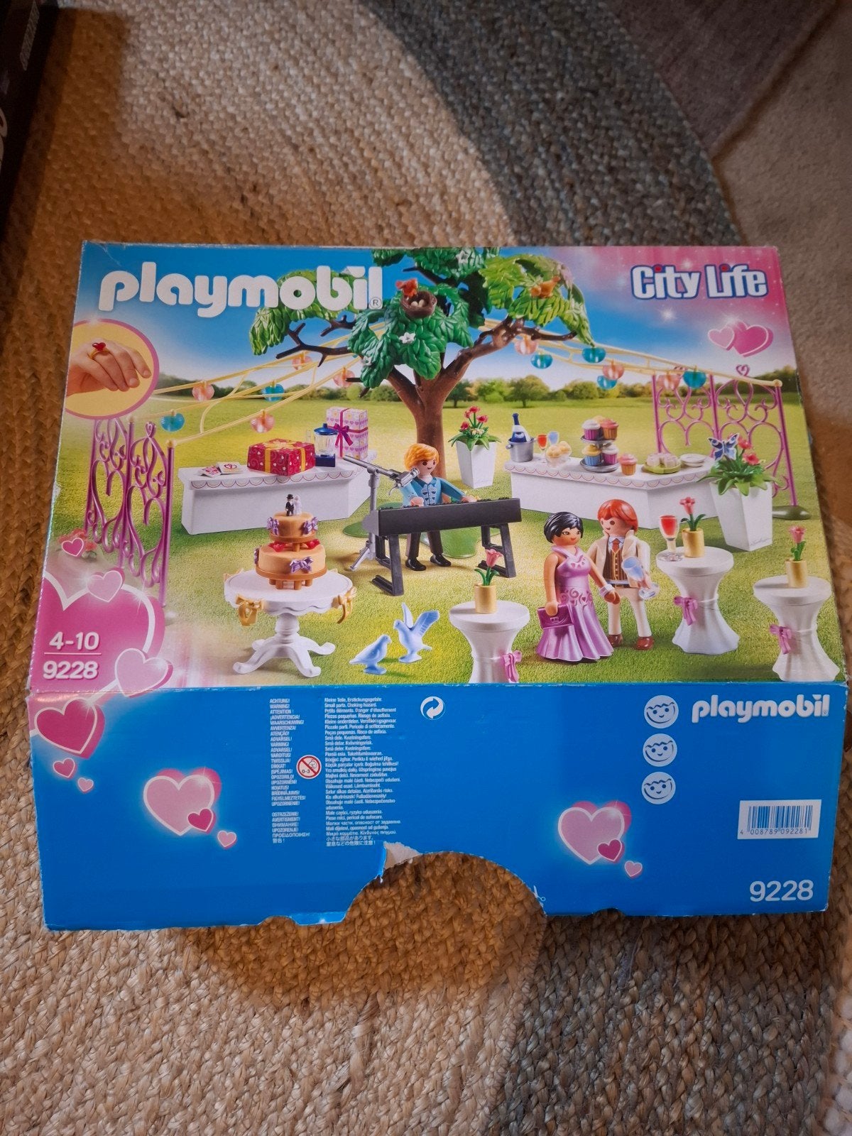 Playmobil City Life Buiten Bruiloftsfeest Set 9228, Complete set, Overige typen, Nieuw, Ophalen of Verzenden