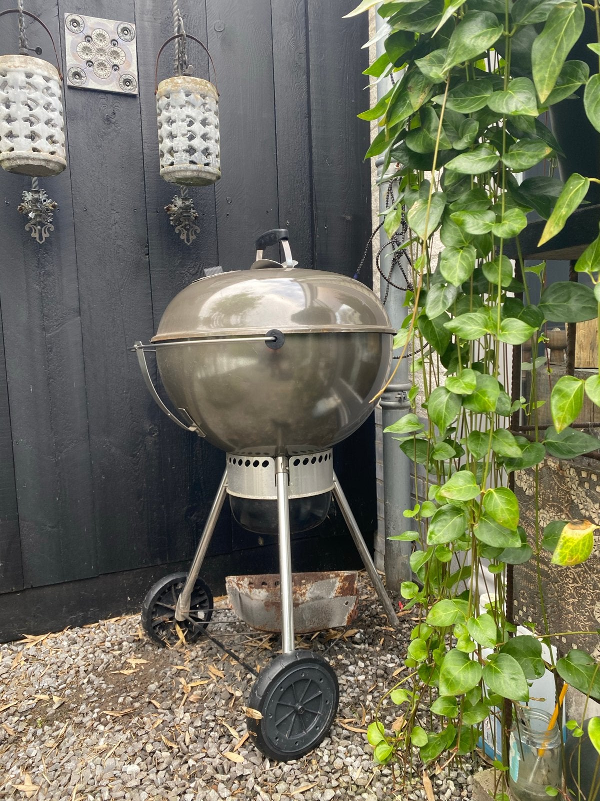 Weber Master-Touch GBS Houtskoolbarbecue - Gebruikt, Ophalen, Gebruikt, Met accessoires