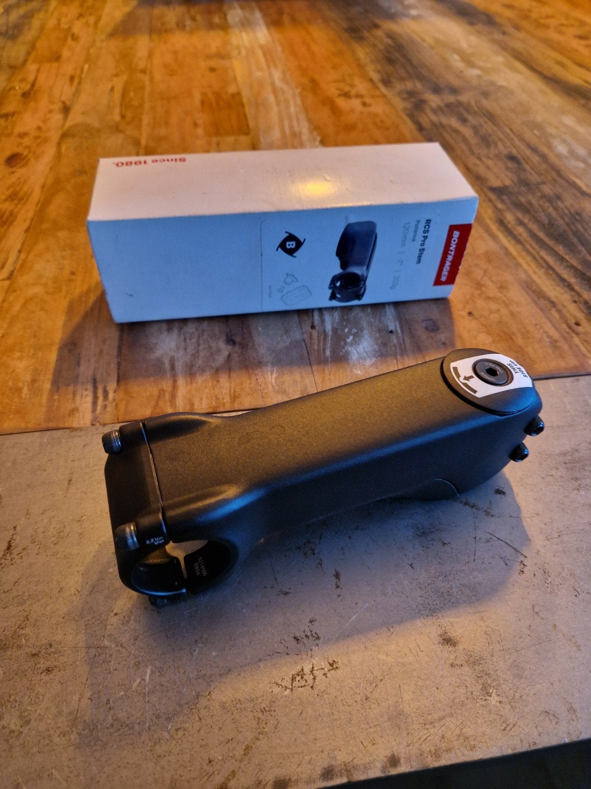 Bontrager Rcs pro stuurpen 120mm, Fietsen en Brommers, Fietsonderdelen, Ophalen, Stuur, Zo goed als nieuw, Aluminium