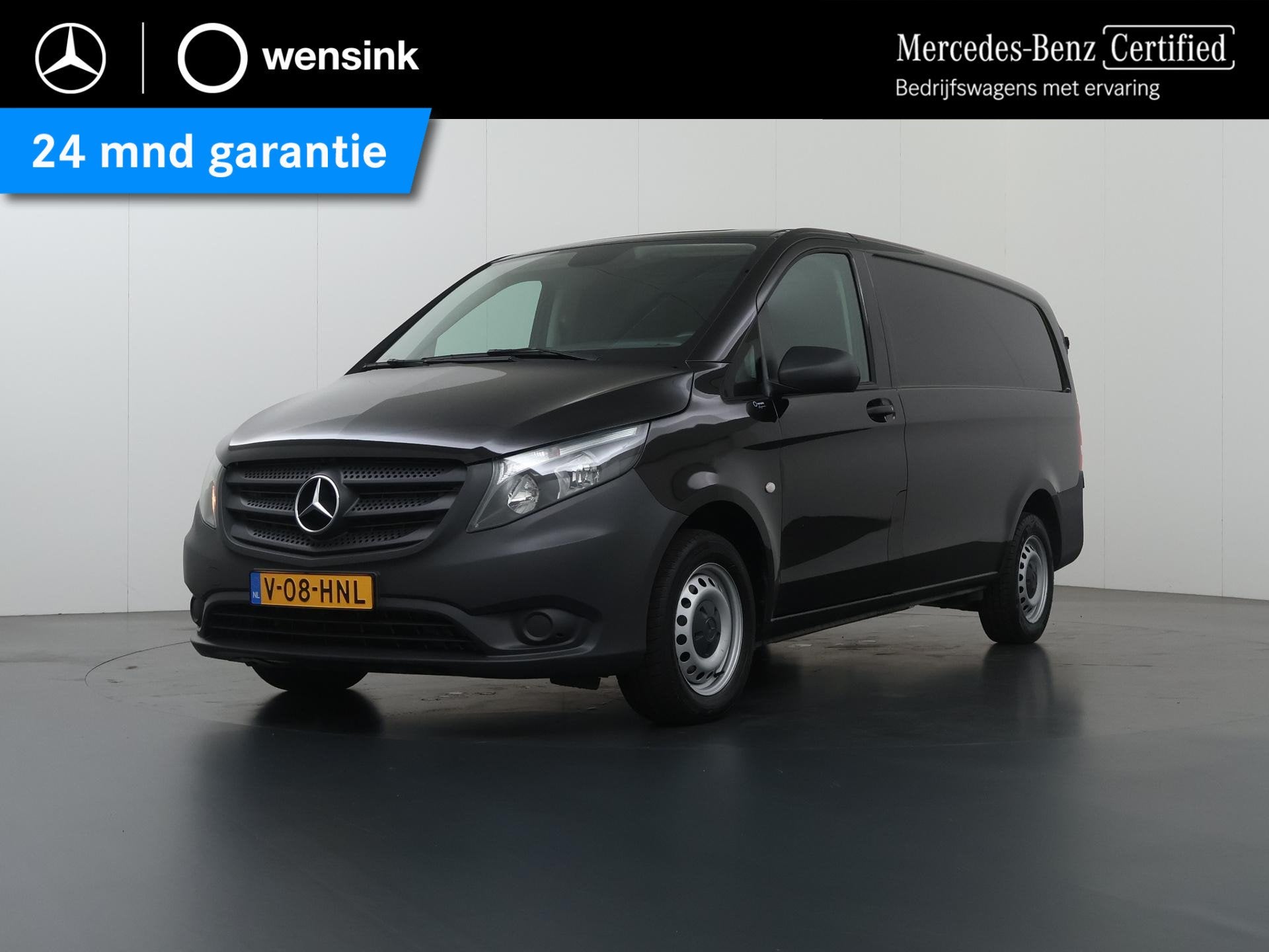 Mercedes-Benz Vito 114 CDI | Aut. | Lang L2 | Parkeercamera, Auto's, Gebruikt, Euro 6, 2000 kg, Zwart