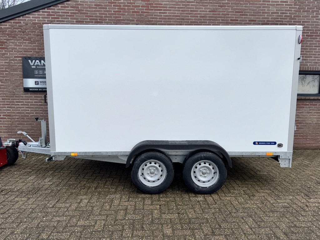 NIEUW Saris XL gesloten aanhangwagen 356cm + LED pakket., Auto diversen, Aanhangers en Bagagewagens, Niet ingevuld, Nieuw, Niet ingevuld