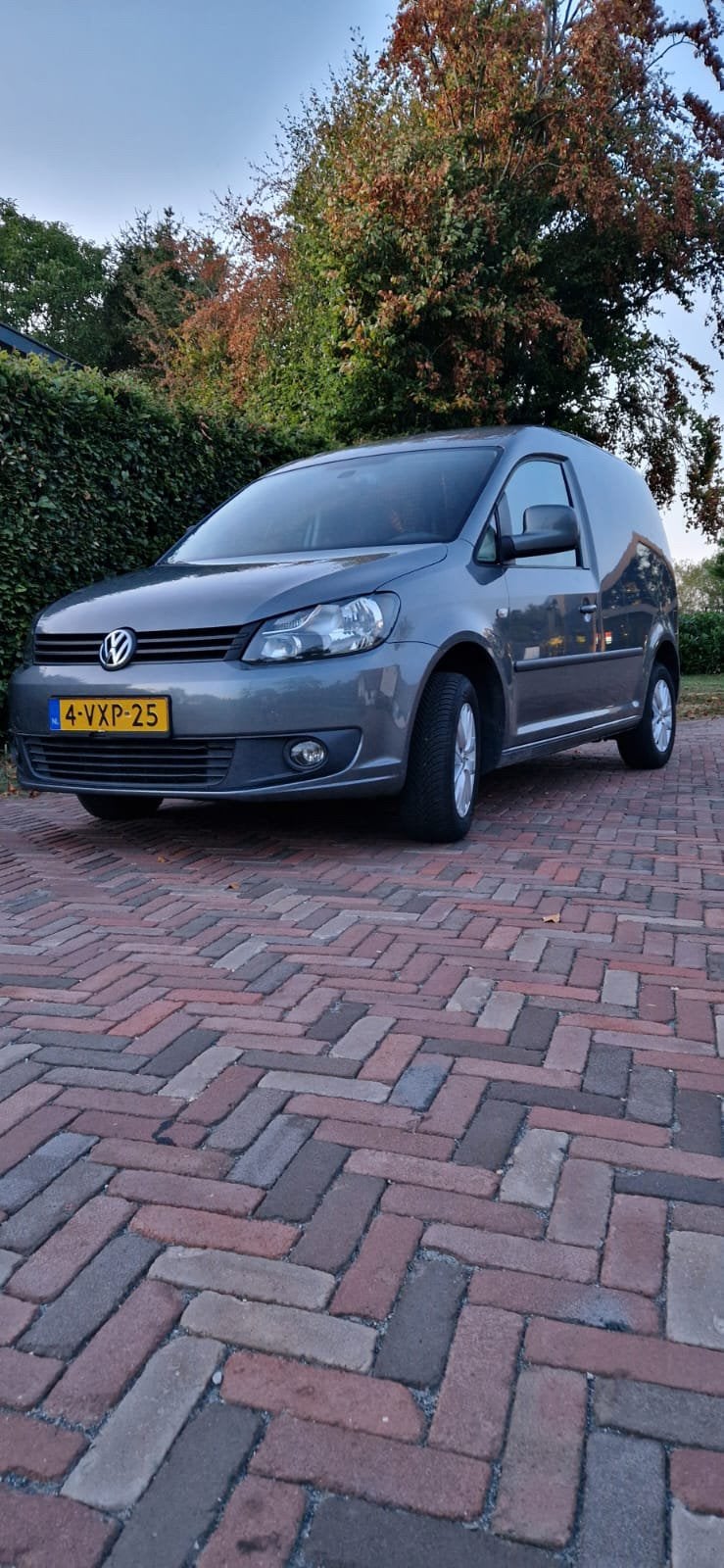 Volkswagen Caddy 1.6 D 55KW 2012, Auto's, Voorwielaandrijving, Euro 5, Zwart, 4 cilinders