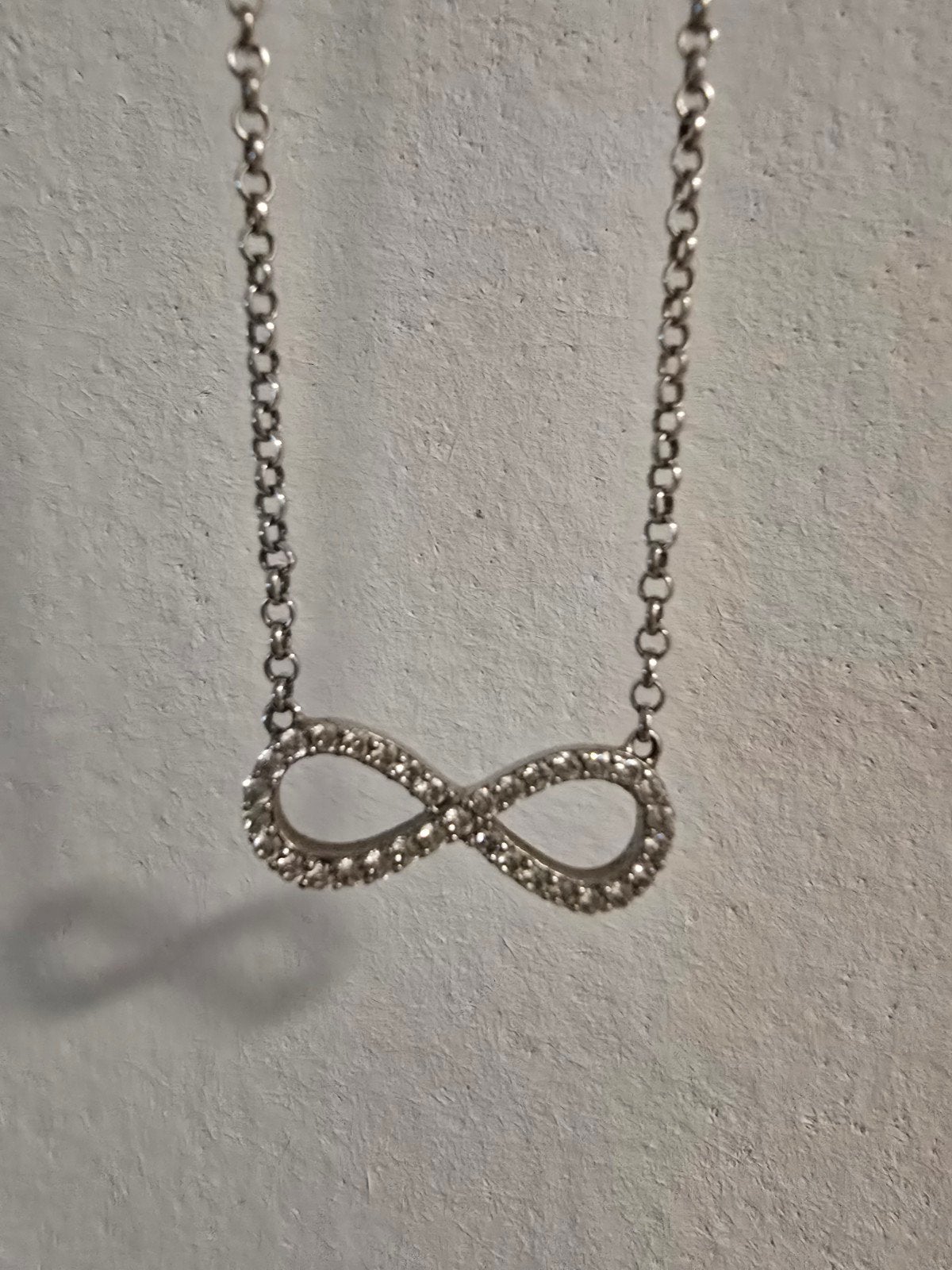 Zinzi infinitie ketting zilver, Ophalen of Verzenden, Zilver, Zilver