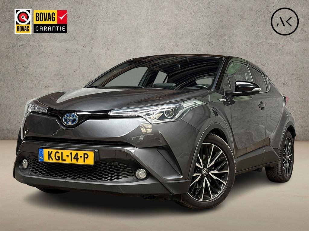 Toyota C-HR 1.8 Hybrid Dynamic Automaat (NAVIGATIE, CAMERA,, Auto's, Toyota, 12 maanden, Stof, Gebruikt, 4 cilinders